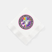 riesiger Weltraumfan Serviette (Ecke)