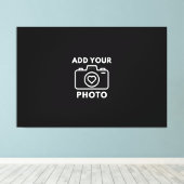 Riesiges 40 x 60 benutzerdefiniertes Foto Leinwanddruck (Insitu (Holzboden))