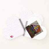 Riesiges Bird House Spiral Notebook Notizblock (Innenseite)