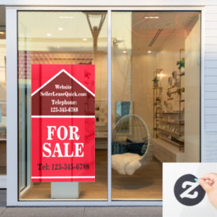 RIESIGES FETT ZU VERKAUFEN Schild Immobilien