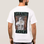 Riesiges Golft-shirt T-Shirt (Rückseite)