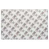 Riesiges Herz innerhalb medizinischer Anatomie Her Stoff (Fat Quarter (45,7 x 55,9 cm))