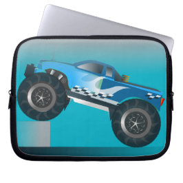 Riesiges Monster Truck Speedway-Lover Design Laptopschutzhülle