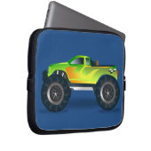 Riesiges Monster Truck Speedway-Lover Design Laptopschutzhülle (Vorne Rechts)