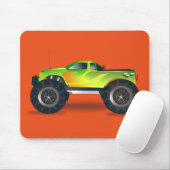 Riesiges Monster Truck Speedway-Lover Design Mousepad (Mit Mouse)