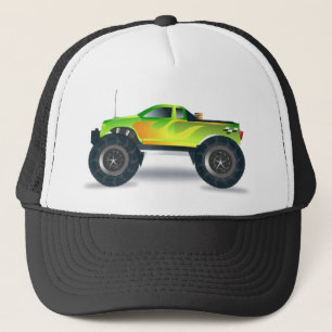Riesiges Monster Truck Speedway-Lover Design Truckerkappe