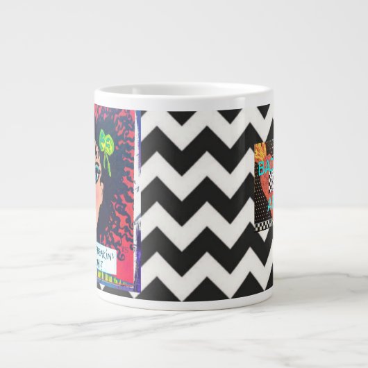 RIESIGES MUG-DO, DAS ICH WIE EINE FREAKIN Jumbo-Tasse (Vorderseite)