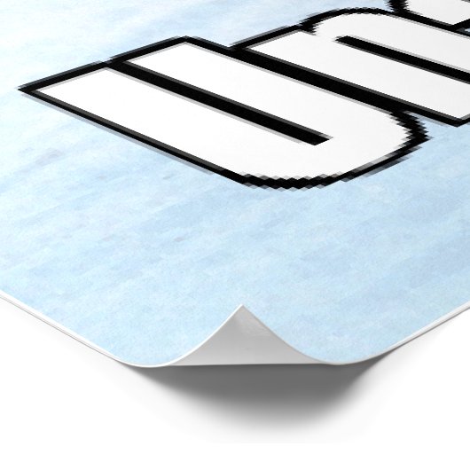 Riesiges Pinguin Poster (Ecke)