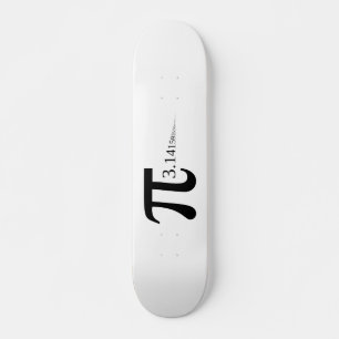 Riesiges "PU" Symbol u. 3,14… Skateboard