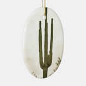 Riesiges Saguaro Sonoran Wüsten-Porträt Keramik Ornament (Rechts)