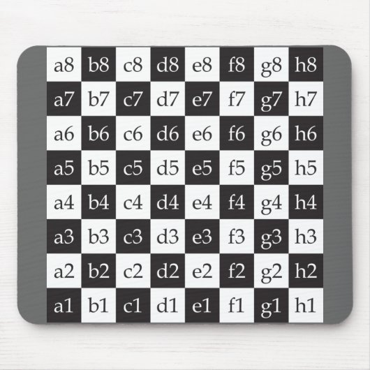 Riesiges Schach Mousepad (Vorne)