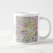 Riesiges Tassen-Labyrinth drei Jumbo-Tasse (Rechts)