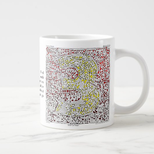 Riesiges Tassen-Labyrinth drei Jumbo-Tasse (Rechts)