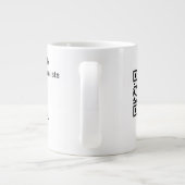 RIESIGES U.U. MUG Jumbo-Tasse (Rückseite)