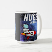 riesiges Universum Kaffeetasse (VorderseiteRechts)