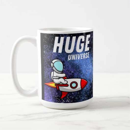 riesiges Universum Kaffeetasse (Links)
