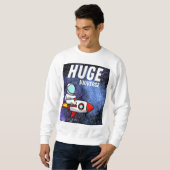 riesiges Universum Sweatshirt (Vorne ganz)