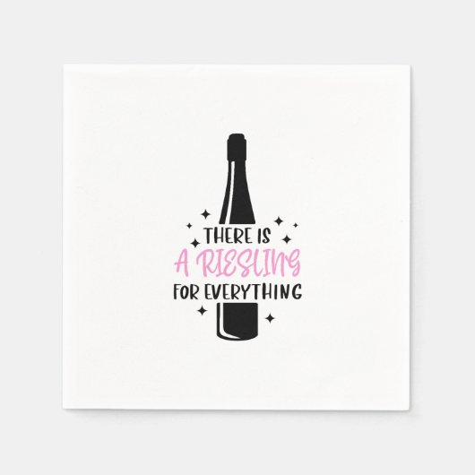 Riesling für alles Frische Serviette (Vorderseite)