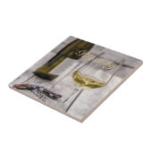 Riesling für Weißweinliebhaber Sommelier Geschenk Fliese (Seite)