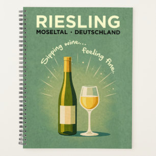 Riesling Moseltal Deutschland Vintage Reise Kunst Planer