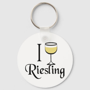 Riesling Wein Lover Geschenke Schlüsselanhänger