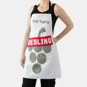 Riesling Wein Vintag Wein Drinker Traubendesign Schürze (InSitu)