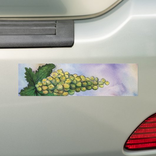 Riesling Weintrauben Autoaufkleber (Auf Auto)