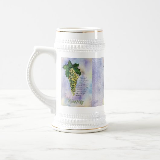 Riesling Weintrauben Tasse (Links)