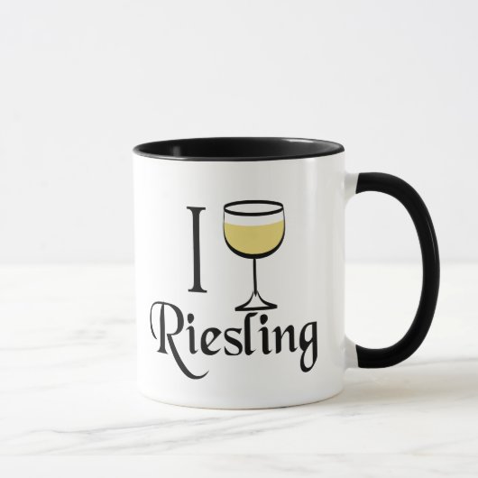 Riesling Wine Lover Geschenke Tasse (Rechts)