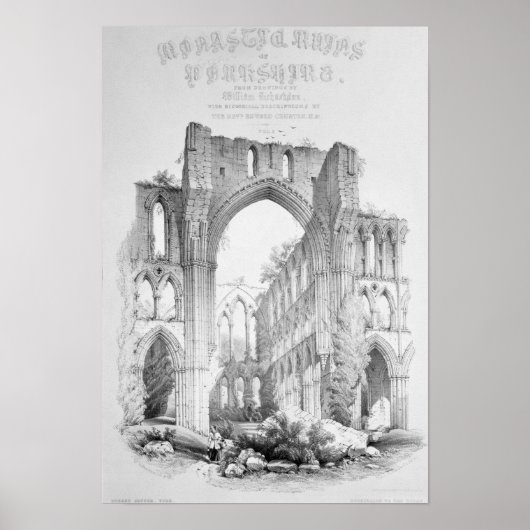 Rievaulx Abbey Poster (Vorne)