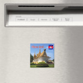 Rif. KH Kambodscha, Phnom Penh, Royal Place Magnet (In Situ (Geschirrspüler))