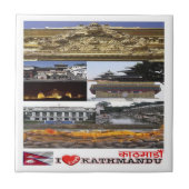 Rif. NP Nepal, Kathmandu, I-Liebe, Fliese (Vorderseite)