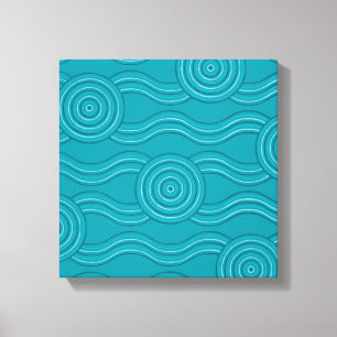 Riff der Aborigines Leinwanddruck