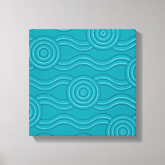 Riff der Aborigines Leinwanddruck (Vorderseite)