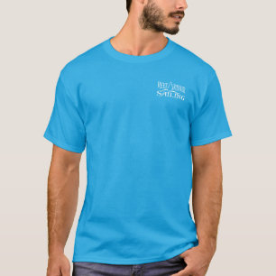 Riff-Läufer-Segeln - großes hinteres Logo T-Shirt