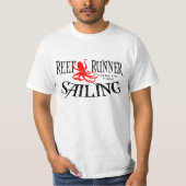 Riff-Läufer-Segeln - Kraken-T-Shirt T-Shirt (Vorderseite)