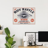 Riff Raffle Poster (Heimbüro)
