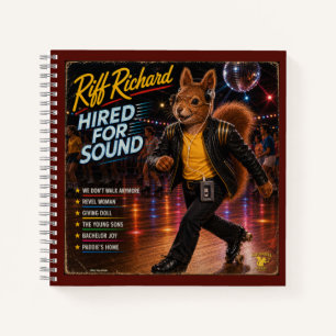 Riff Richard: eine Parodie Notizblock