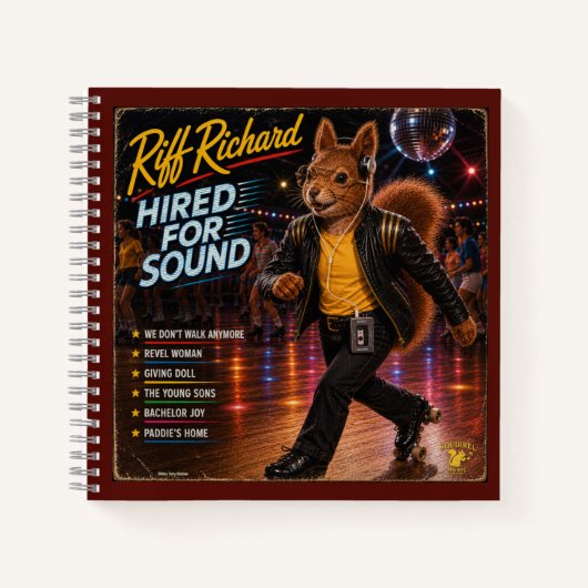 Riff Richard: eine Parodie Notizblock (Vorderseite)