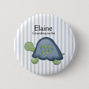 RIFF-SCHILDKRÖTE-NAMEN-UMBAU personalisierter Button