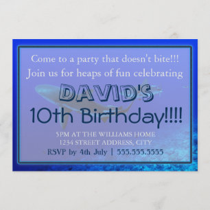 Riff Shark Great Barrier Reef Korallensee Einladung