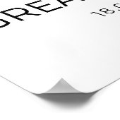 Riff-Wasserfarben-Kunst Corallen und Poster (Ecke)