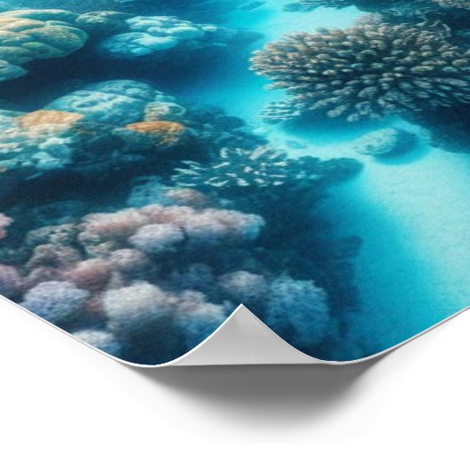 Riffe und Sonnenbänke Poster (Ecke)