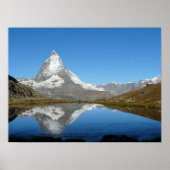 Riffelsee Matterhorn Poster (Vorne)