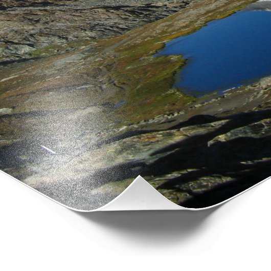 Riffelsee Matterhorn Reflection Fotodruck (Ecke)