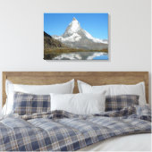 Riffelsee und Matterhorn Leinwanddruck (Insitu (Schlafzimmer))