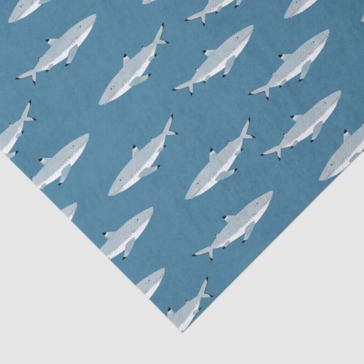 Riffhai Seidenpapier (Detail)