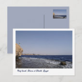 Riffstrand, Sharm el Sheikh, Ägypten Postkarte (Vorne/Hinten)