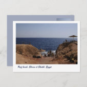 Riffstrand, Sharm el Sheikh, Ägypten Postkarte (Vorne/Hinten)
