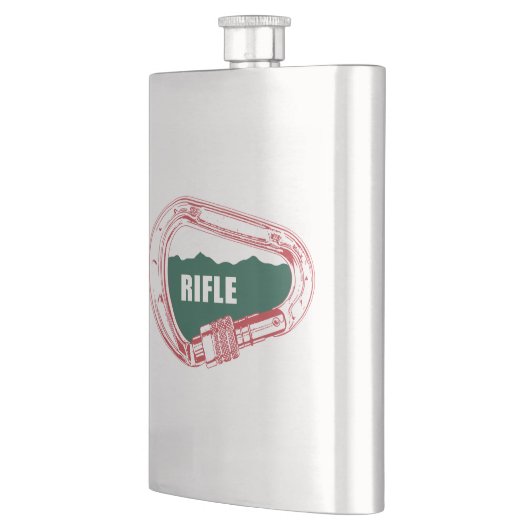 Rifle Climbing Carabiner Flachmann (Links)